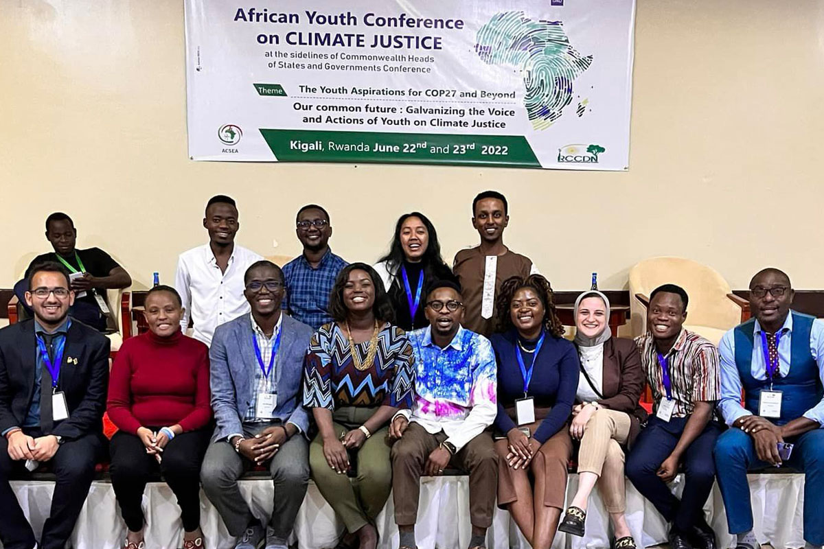 We supported African Youth Initiative on Climate Change, to enable outstanding, locally experienced, young people to engage with international climate negotiations. Project image